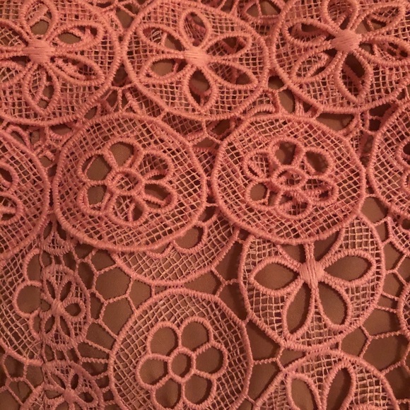 Self-Portrait lace pattern mini dress. - Picture 9 of 9